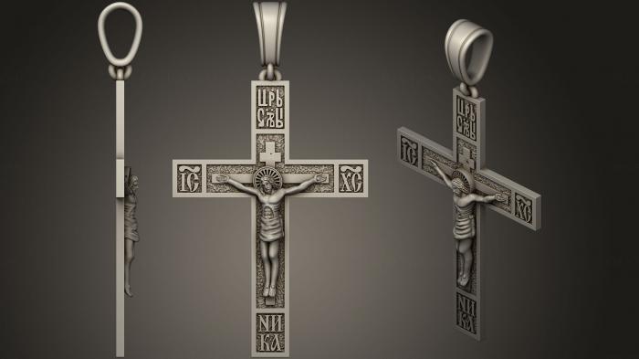 Crosses (KRS_0221) 3D model for CNC machine